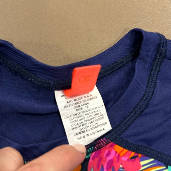 Maaji Swim Set - Rashguard and Bikini Size 12 - Picture 3 of 5